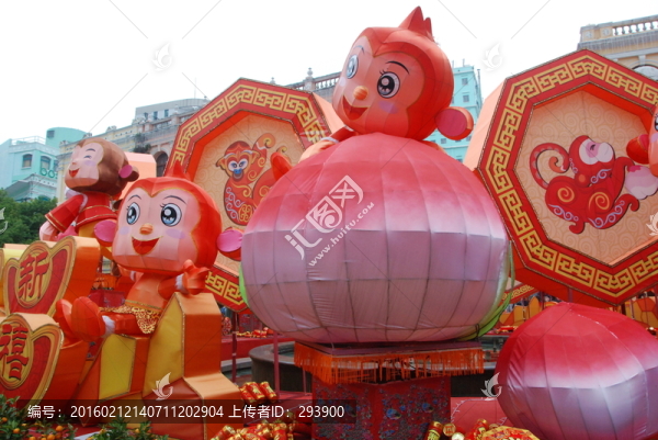 澳門猴年春節(jié)大花燈