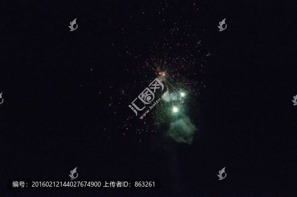 禮花,煙火