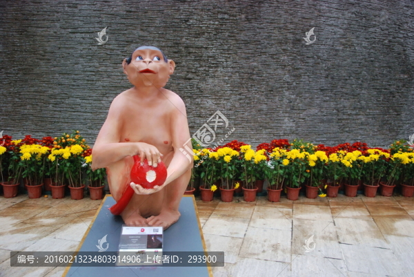 猴子創(chuàng)意雕塑