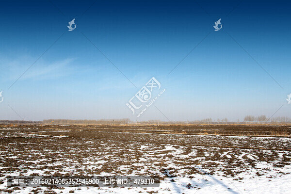 北大荒,黑土地,冬天,白雪,冬