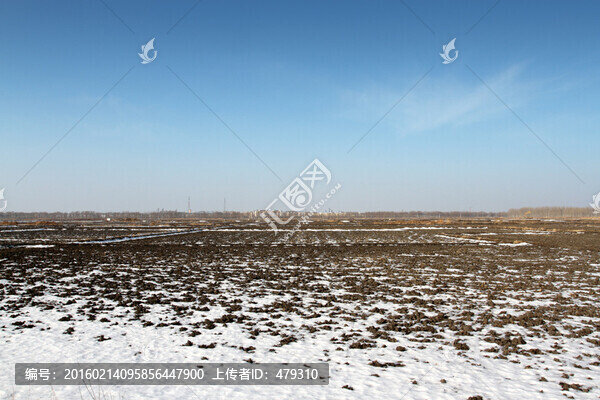 北大荒,黑土地,冬天,白雪,冬
