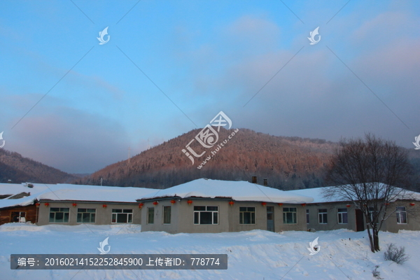 雪鄉(xiāng),二郎河