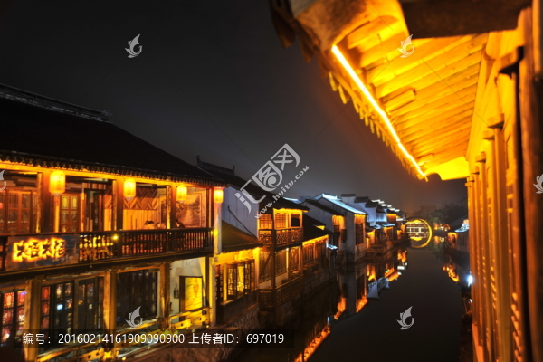 南潯古鎮(zhèn)夜景
