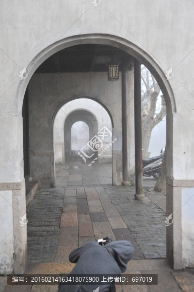 霧漫南潯古鎮(zhèn)
