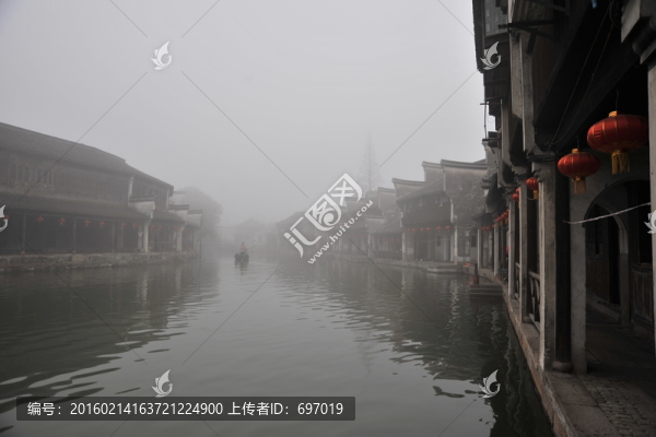 霧漫南潯古鎮(zhèn)