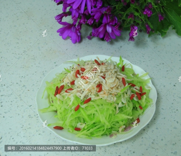 蘿卜絲,蝦米