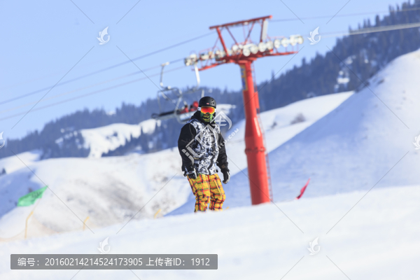 高山滑雪