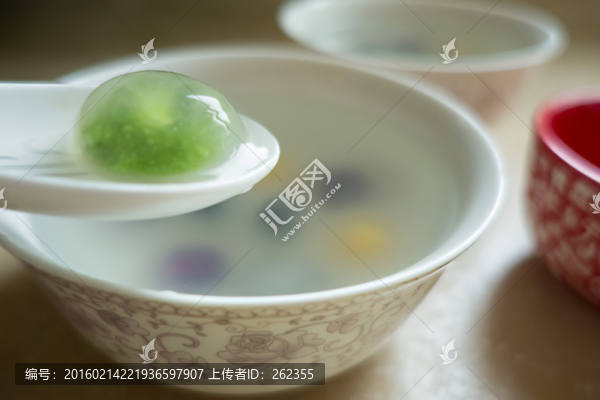 抹茶綠色湯圓,元宵節(jié)