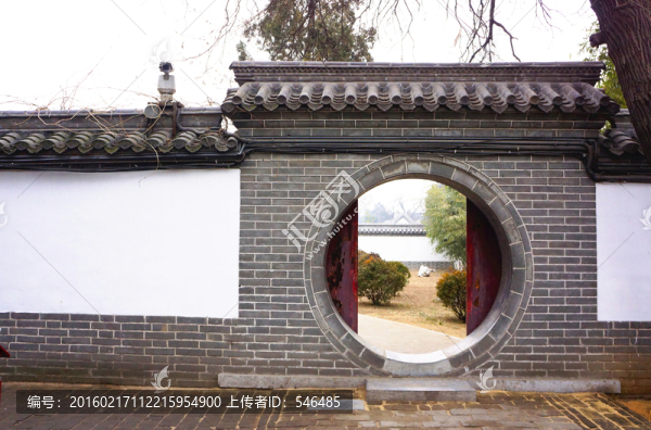古建月洞門(mén)