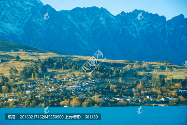 新西蘭村莊冰山