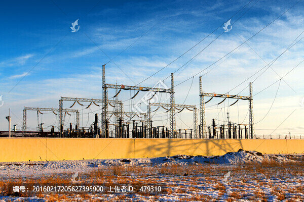 電塔,變電站,電網(wǎng),變電所