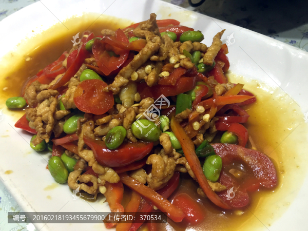 毛豆肉絲