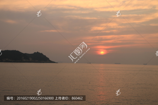 海上日出