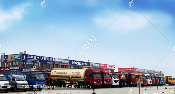 卡車貨車合成效果圖