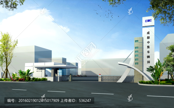 產(chǎn)業(yè)園大門設(shè)計效果圖