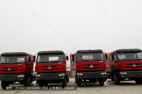 汽車(chē)卡車(chē)工業(yè)園攝影