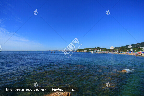 大連,傅家莊公園,傅家莊海濱浴