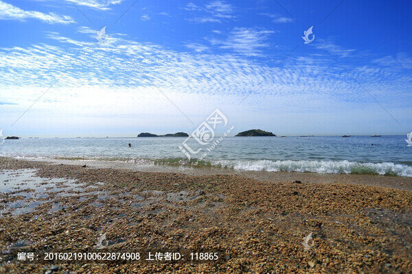 大連,傅家莊海濱浴,真實美景