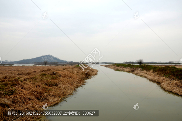 太湖荒廢的河道