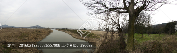 太湖小島全景照片