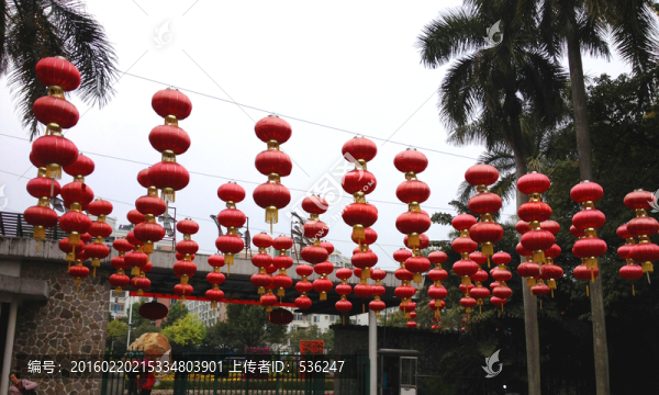 門口大紅燈籠