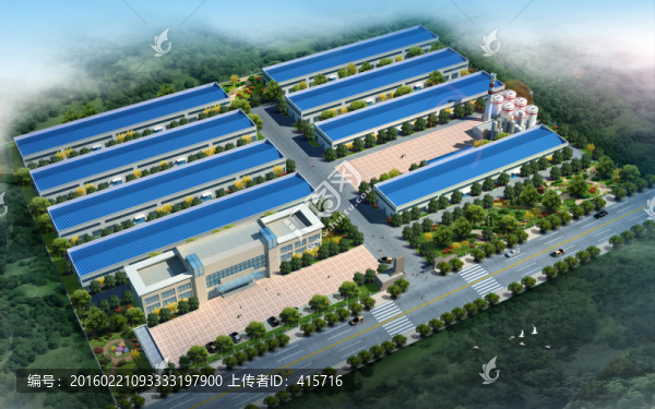 工廠效果圖