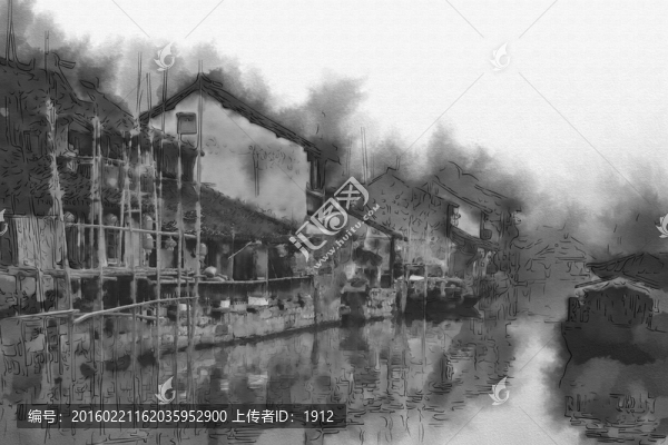 水墨江南