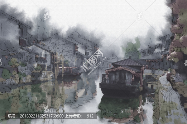 水墨江南
