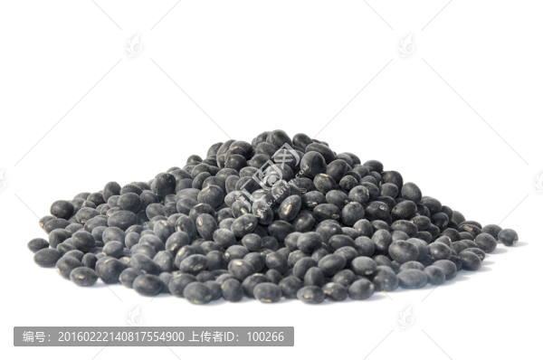 一堆黑豆