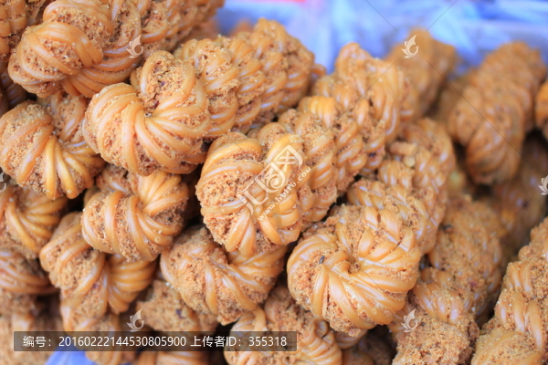 小吃,麻花