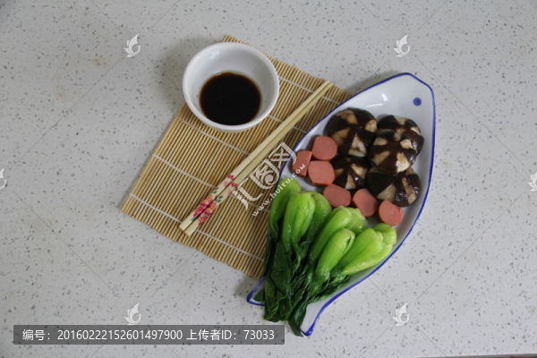 油菜香菇