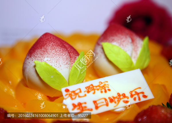 蛋糕,壽桃