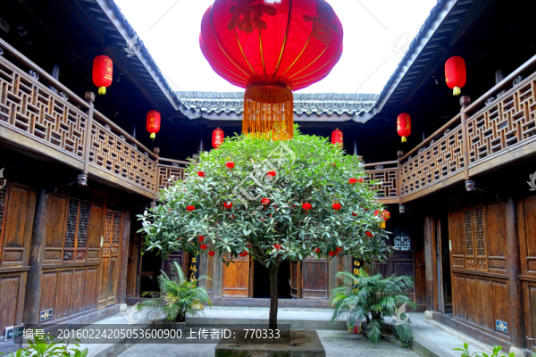 古鎮(zhèn)建筑,四合院