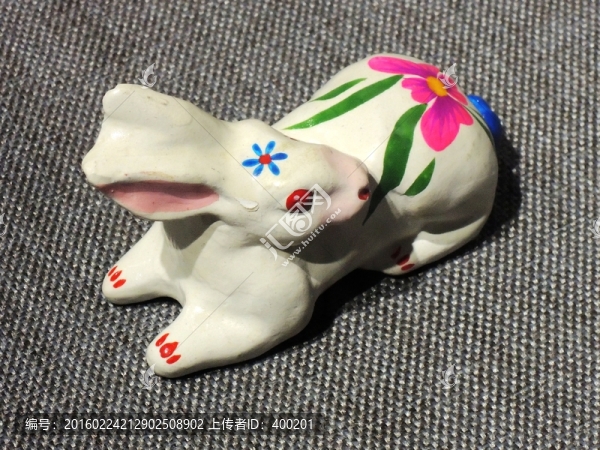 泥塑,兔子