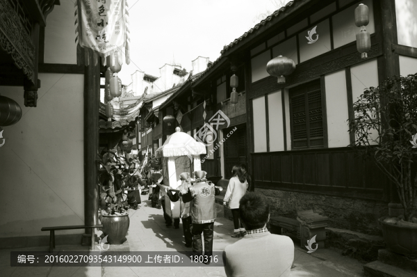 安居古城,老街