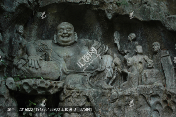 杭州飛來峰造像,彌勒佛