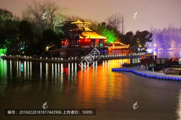 南京秦淮河夜景
