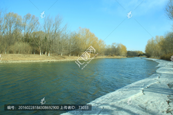 冰河,,河道
