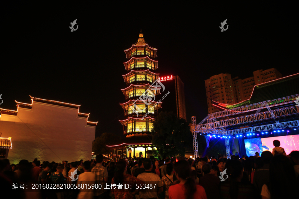 燈光,夜景