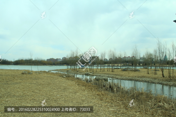 湖泊干涸