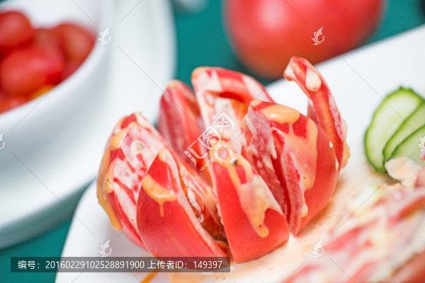 蓮花番茄沙拉