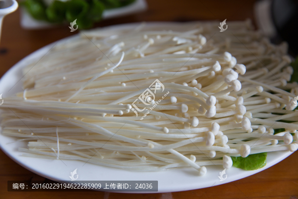 火鍋配菜,金針菇