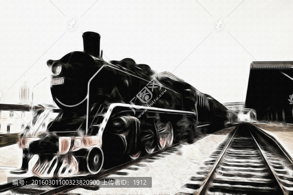 老式火車