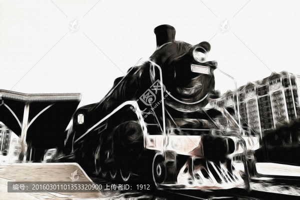 老式火車