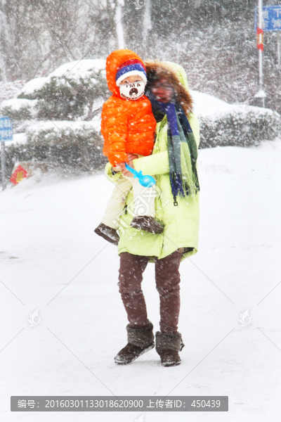 下雪天