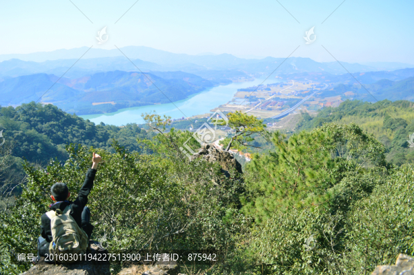 居高望遠