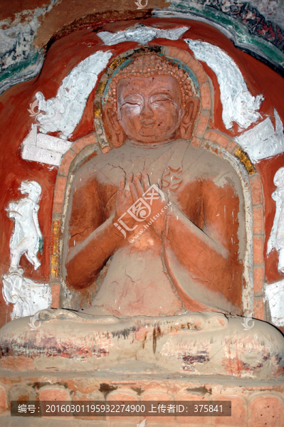 甘肅馬蹄寺,佛像