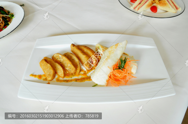 炸土豆片