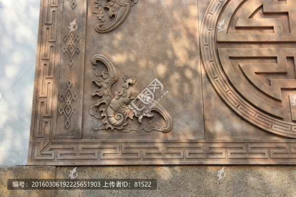 蝙蝠石雕