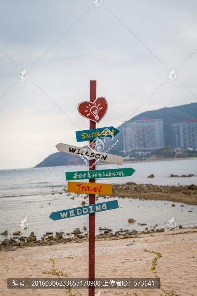婚禮背景,指示牌